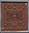 Holbein Ezine Carpet, Wool (warp, weft, and pile); symmetrically knotted pile