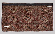 Storage Bag (Chuval) Face, Wool (warp, weft and pile), cotton (weft); asymmetrically knotted pile