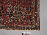 'Star Ushak' Carpet, Wool (warp, weft and pile); symmetrically knotted pile