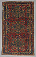 'Star Ushak' Carpet, Wool (warp, weft and pile); symmetrically knotted pile