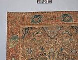 The "Doria" Carpet, Silk (warp, weft, and pile), metal wrapped thread; asymmetrically knotted pile, brocaded