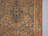 The "Doria" Carpet, Silk (warp, weft, and pile), metal wrapped thread; asymmetrically knotted pile, brocaded