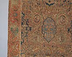 The "Doria" Carpet, Silk (warp, weft, and pile), metal wrapped thread; asymmetrically knotted pile, brocaded