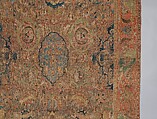 The "Doria" Carpet, Silk (warp, weft, and pile), metal wrapped thread; asymmetrically knotted pile, brocaded
