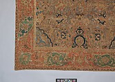 The "Doria" Carpet, Silk (warp, weft, and pile), metal wrapped thread; asymmetrically knotted pile, brocaded