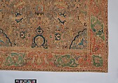 The "Doria" Carpet, Silk (warp, weft, and pile), metal wrapped thread; asymmetrically knotted pile, brocaded