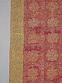 Hanging, Silk, gold, and silver; brocaded