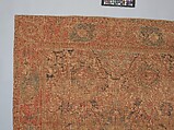 The "Doria" Carpet, Silk (warp, weft, and pile), metal wrapped thread; asymmetrically knotted pile, brocaded