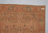 The "Doria" Carpet, Silk (warp, weft, and pile), metal wrapped thread; asymmetrically knotted pile, brocaded