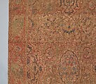 The "Doria" Carpet, Silk (warp, weft, and pile), metal wrapped thread; asymmetrically knotted pile, brocaded