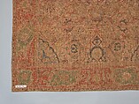 The "Doria" Carpet, Silk (warp, weft, and pile), metal wrapped thread; asymmetrically knotted pile, brocaded