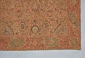 The "Doria" Carpet, Silk (warp, weft, and pile), metal wrapped thread; asymmetrically knotted pile, brocaded