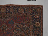 Carpet, Wool (warp, weft, and pile); symmetrically knotted pile