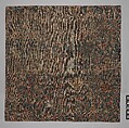Blue-ground Carpet Fragment with Scrolling Floral Vines, Cotton (warp), wool (weft and pile); asymmetrically knotted pile