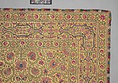 Hanging, Silk; plain-weave, embroidered