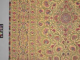 Hanging, Silk; plain-weave, embroidered