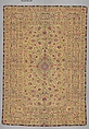 Hanging, Silk; plain-weave, embroidered