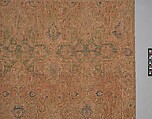 Polonaise Carpet, Cotton (warp and weft), silk (weft and pile), metal wrapped thread; asymmetrically knotted pile, brocaded