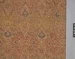 Polonaise Carpet, Cotton (warp and weft), silk (weft and pile), metal wrapped thread; asymmetrically knotted pile, brocaded