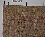 Carpet, Wool (warp, weft and pile); asymmetrically knotted pile
