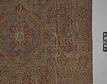 Carpet, Wool (warp, weft and pile); asymmetrically knotted pile