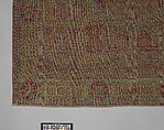 Carpet, Wool (warp, weft and pile); asymmetrically knotted pile