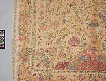 Hanging, Cotton; plain weave, embroidered in silk