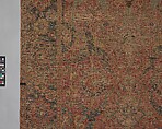 Floral Arabesque Carpet, Cotton (warp and weft), wool (pile); asymmetrically knotted pile