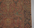 Floral Arabesque Carpet, Cotton (warp and weft), wool (pile); asymmetrically knotted pile
