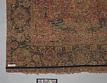 Floral Arabesque Carpet, Cotton (warp and weft), wool (pile); asymmetrically knotted pile