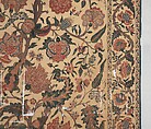 Bed Cover (Palampore), Cotton; plain weave, mordant painted and dyed, resist-dyed