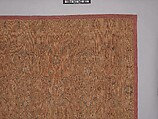 'Polonaise' Carpet, Cotton (warp and weft), silk (weft and pile), metal wrapped thread; asymmetrically knotted pile, brocaded