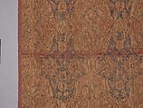 'Polonaise' Carpet, Cotton (warp and weft), silk (weft and pile), metal wrapped thread; asymmetrically knotted pile, brocaded