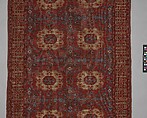 Carpet, Wool (warp, weft and pile); symmetrically knotted pile