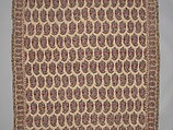 Shawl of Joined Fragments, Wool; double interlocking twill tapestry weave, pieced