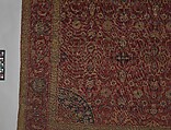 Carpet, Silk (warp), wool (weft and pile); asymmetrically knotted pile