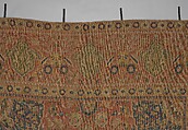 Carpet, Wool (warp, weft and pile); asymmetrically knotted pile