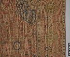 Carpet, Wool (warp, weft and pile); asymmetrically knotted pile