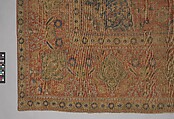 Carpet, Wool (warp, weft and pile); asymmetrically knotted pile