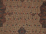 Ushak Medallion Carpet on White Ground, Wool (warp, weft and pile); symmetrically knotted pile