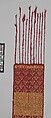 Moroccan Wedding Sash, Silk; woven