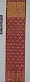 Moroccan Wedding Sash, Silk; woven
