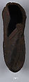 Boot, Leather; incised