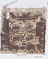 Textile Fragment, Wool, linen; tapestry weave