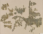 Textile Fragment, Silk; woven