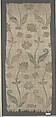 Textile Fragment, Silk, metal wrapped thread