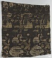 Textile Fragment, Silk; lampas