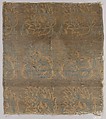 Textile Fragment, Silk; brocaded