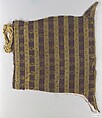 Fragment of a Robe, Silk, cotton, gold wrapped thread