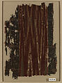 Ikat Textile Fragment, Cotton; resist dyed (ikat), plain weave, brocaded